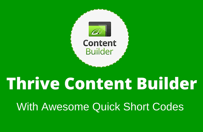 Thrive Content Builder Review