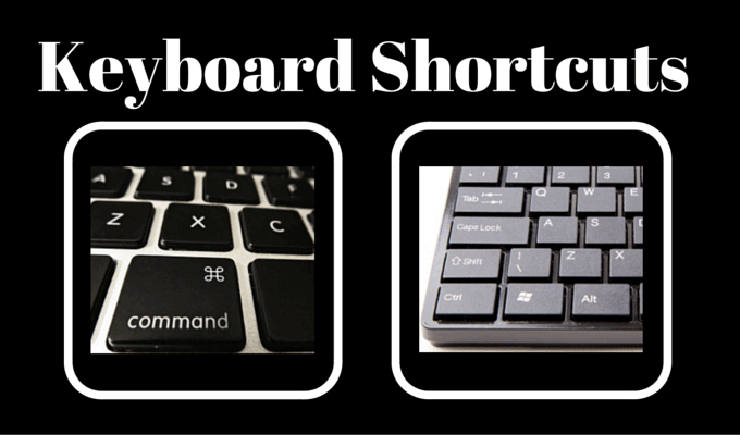 Basic Keyboard Shortcuts