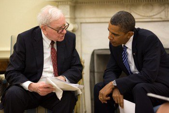 Warren Buffet and President Obama