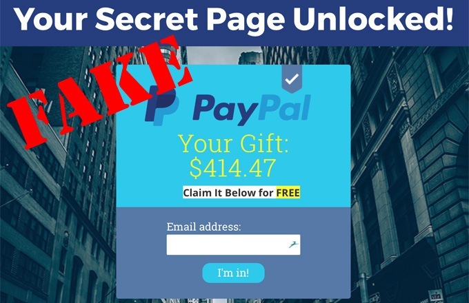 Gift From Paypal: Never Exists!