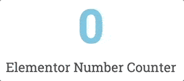 Elementor Number Counter