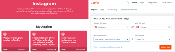 IFTTT vs Zapier