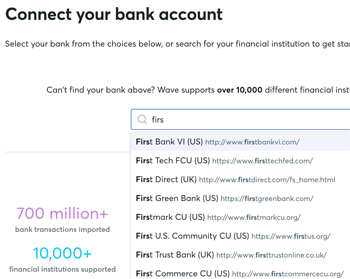 Connect Your Bank