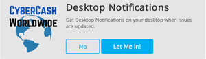 Desktop Notifications