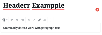 Grammarly WordPress