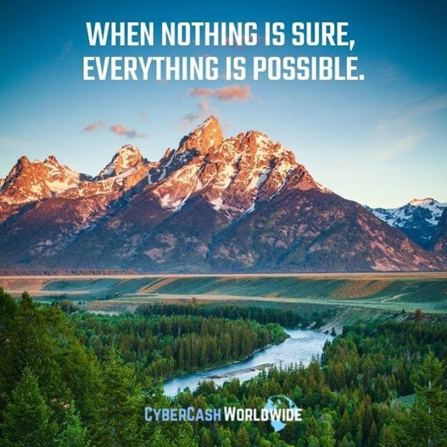 When nothing is sure, everything is possible. 