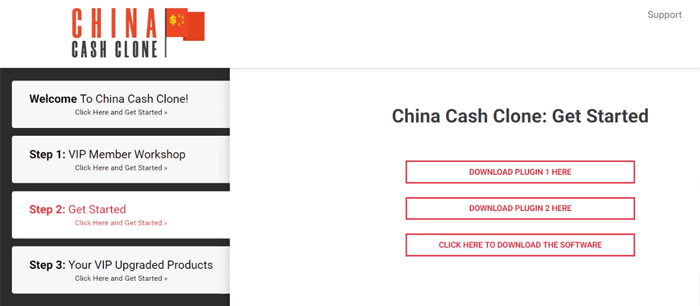 China Cash Clone Get Started