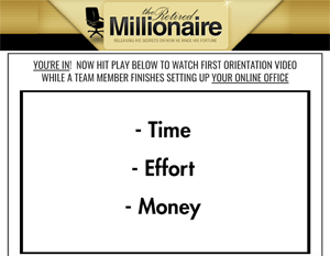 Time, Effort, Money