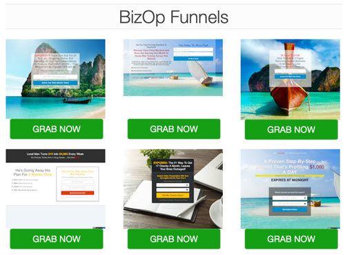 Funnel templates