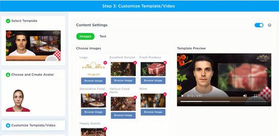 Customize video