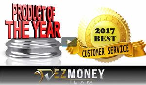 EZ Money Team Best Customer Service Award