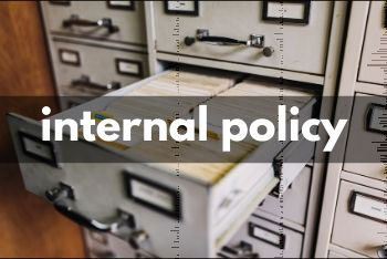 Internal Policy