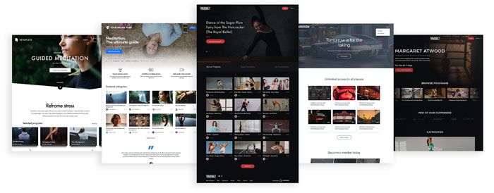 Customizable Websites Brandable OTT App Design