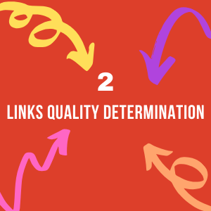 Links quality determination