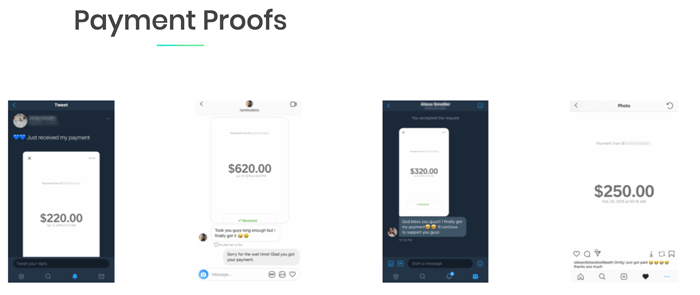 MoreCash Fake Payment Proofs