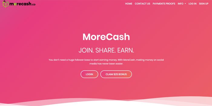 MoreCash Scam Review