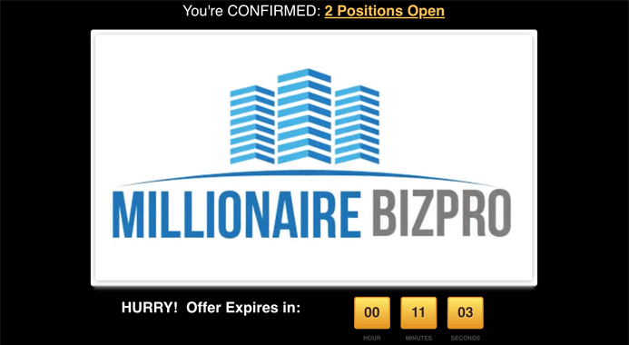 Millionaire Biz Pro Review Scam