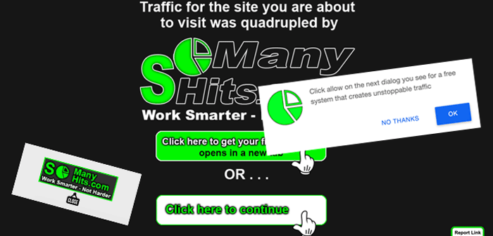 SoManyHits.com Link Shortener