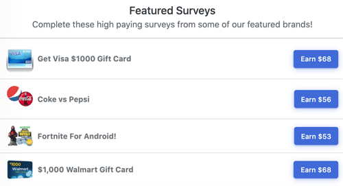 GoEarn.co Surveys