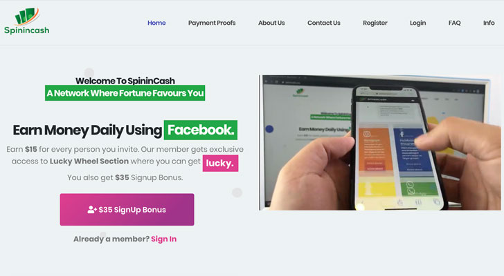 SpininCash Scam Review