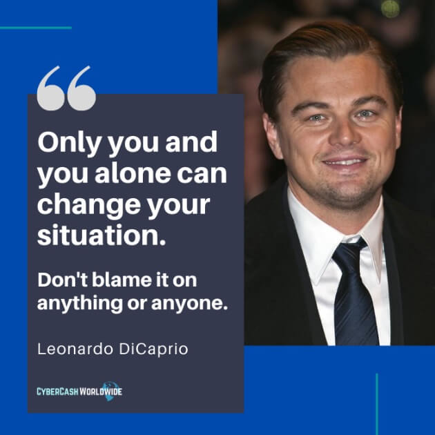 Leonardo DiCaprio quote