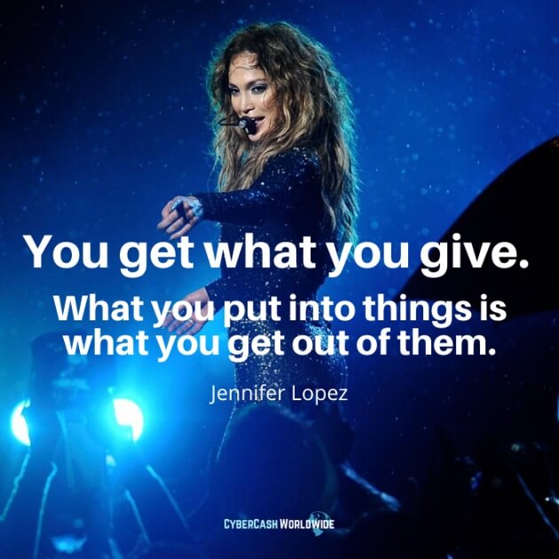 Jennifer Lopez quotes