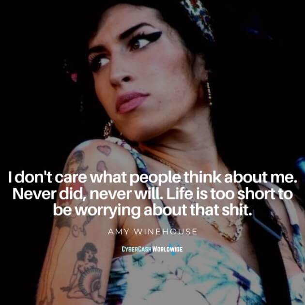 Amy Winehouse Quotes