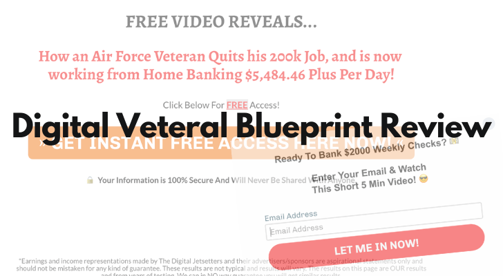 Digital Veteran Blueprint Review