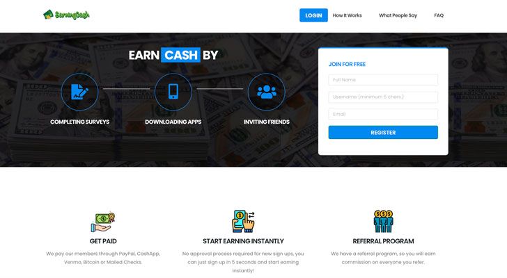 EarningCash Scam Review