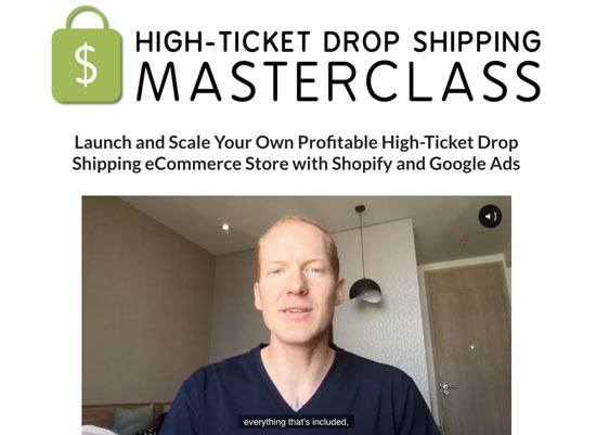 Ecommerce Paradise High-Ticket Drop Shipping
