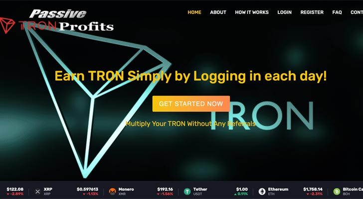 Passive Tron Profits Review