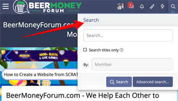 BeerMoneyForum Search