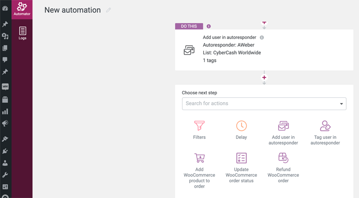 Thrive Automator Setup