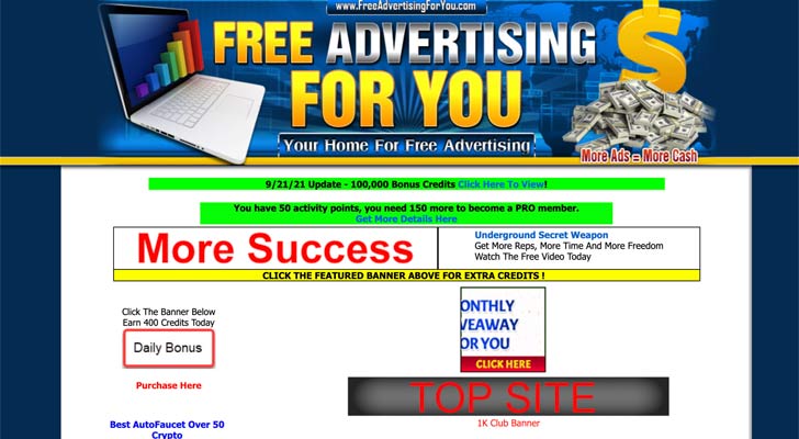 Free Advertising For You Review