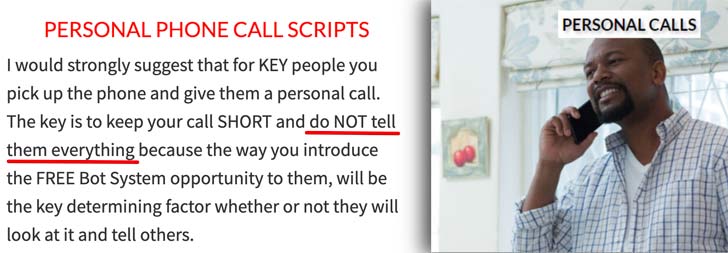 Personal Phone Call Scripts