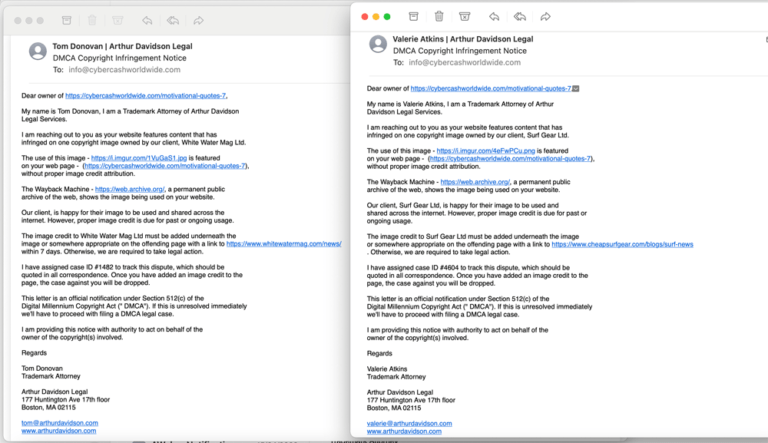 fake-dmca-copyright-infringement-notice-from-arthur-davidson