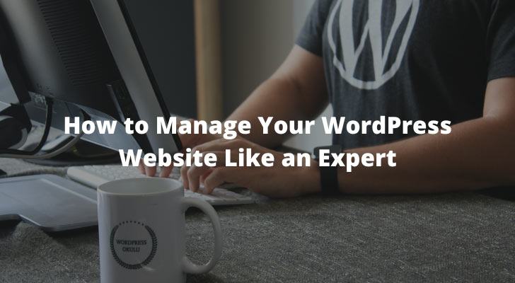 How to Manage Your WordPress Website Like an Expert