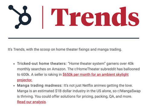 Trends Email