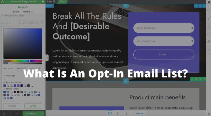 What Is An Opt-In Email List