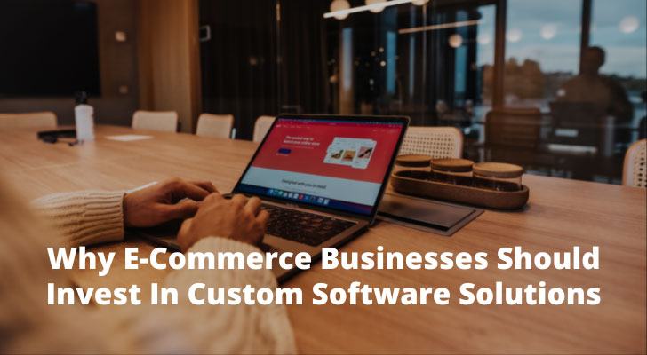 Why E-Commerce Businesses Should Invest In Custom Software Solutions