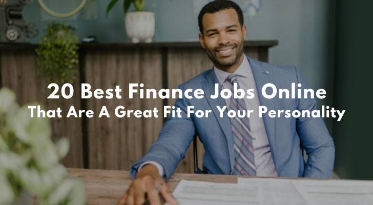 20 Best Finance Jobs Online That Are A Great Fit For Your Personality