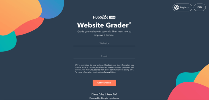 Hubspot Website Grader