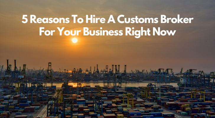 Reasons To Hire A Customs Broker For Your Business Right Now