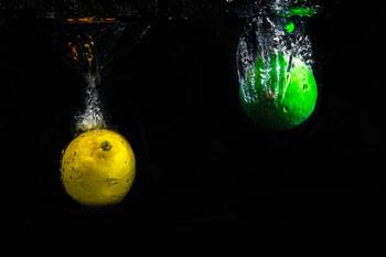 Lemons float but limes sink