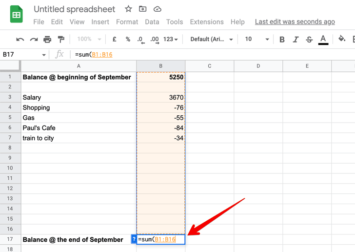 Simple Household Bookkeeping