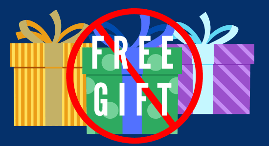 meaningless free gift