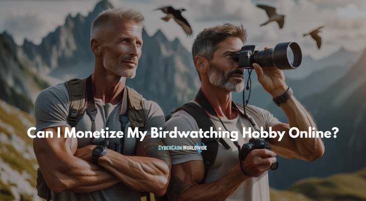 Can I Monetize My Birdwatching Hobby Online?