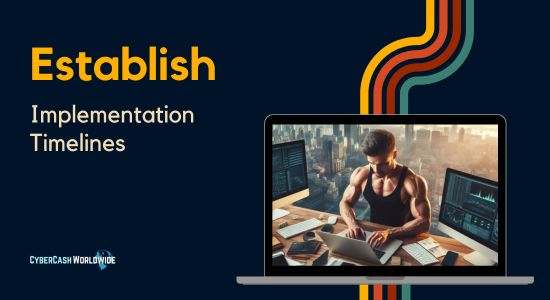 Establish Implementation Timelines