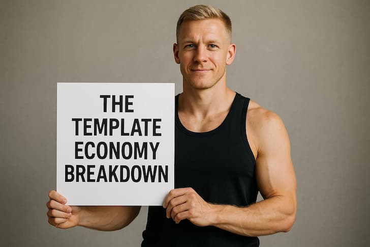 The Template Economy Breakdown