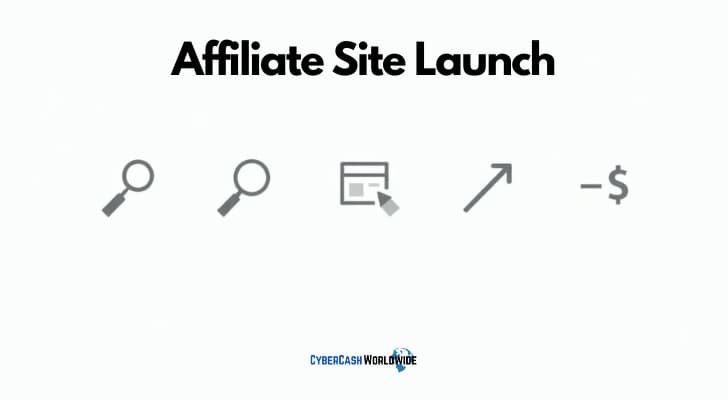Affiliate Site Launch